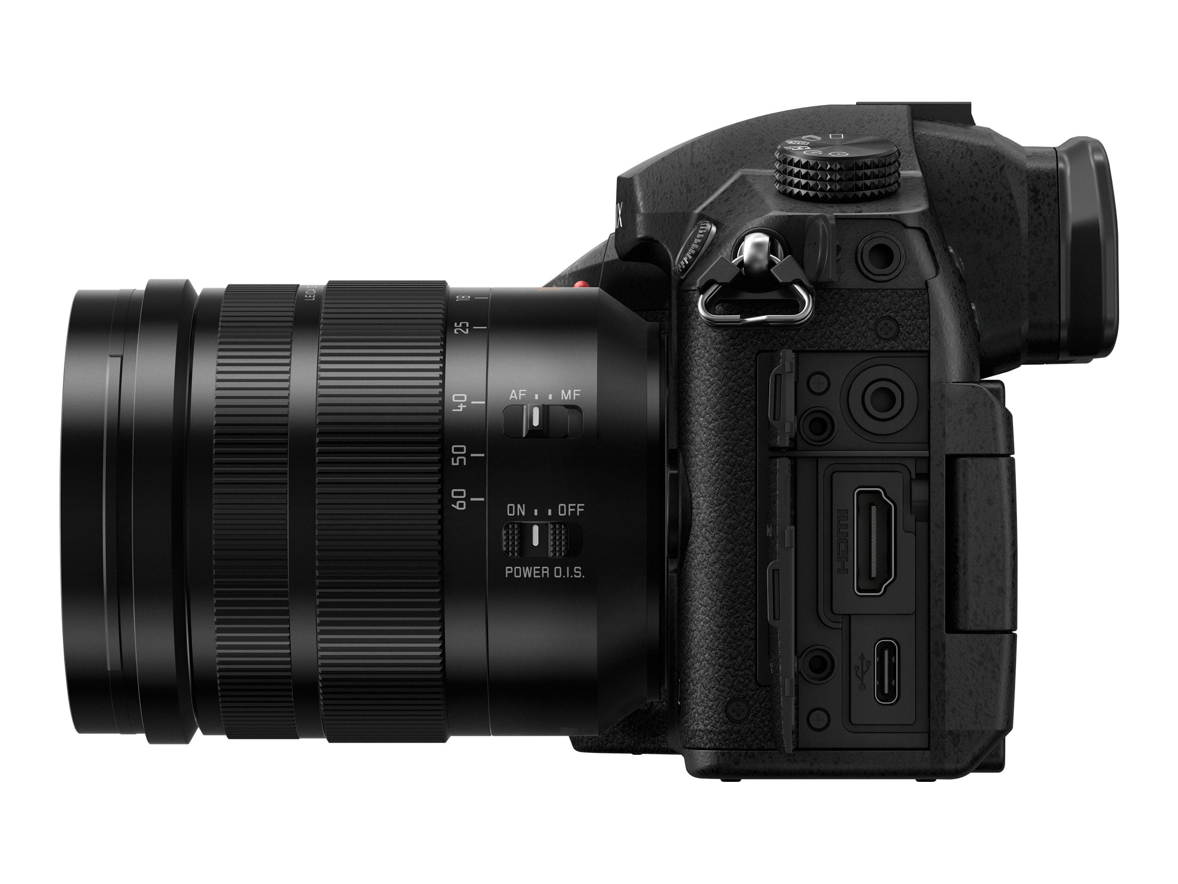 Panasonic LUMIX GH5 20.3 MP 4 K Câmera sem espelho com 12-60 mm