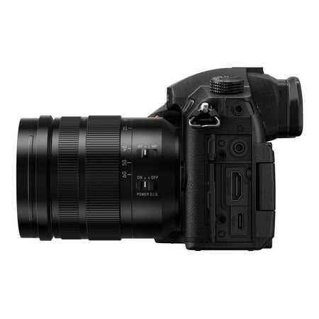 Panasonic - LUMIX GH5 Mirrorless 4K Photo Digital Camera Body with LEICA DG 12-60mm F2.8-4.0 Lens - DC-GH5LK - Black