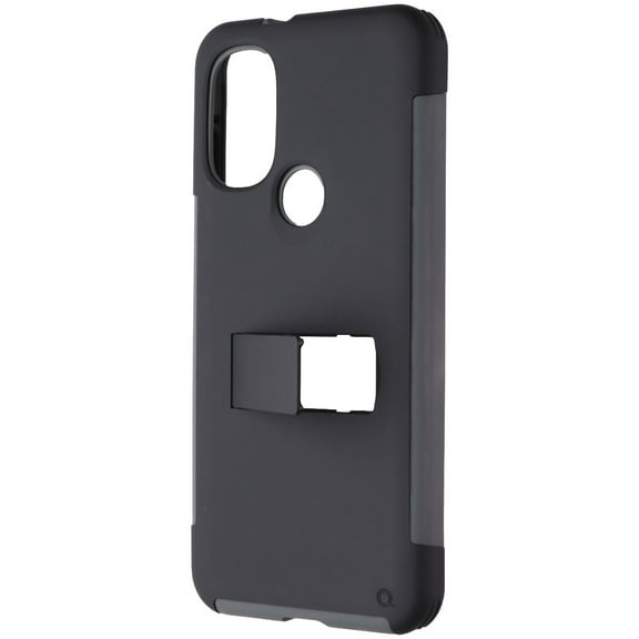 Quikcell Advocate Case w/ Kickstand for Motorola Moto G Power (2022) - Black