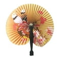 thumbnail image 1 of CHINESE PAPER FOLDING HAND FAN Wedding Party Summer Floral Printed Favour x, 1 of 1