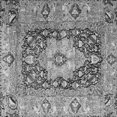 thumbnail image 1 of Ahgly Company Indoor Square Animal Gray Traditional Area Rugs, 3' Square, 1 of 1