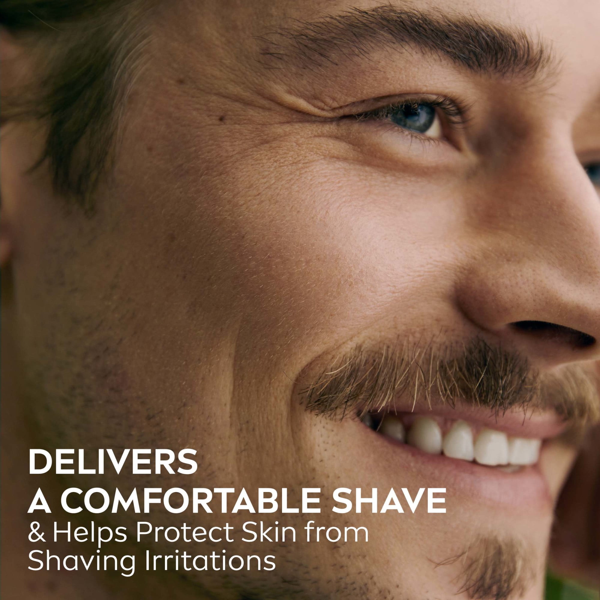 NIVEA MEN Sensitive Calm Liquid Shaving Cream, Hemp Seed Oil and Vitamin E, 6.8 fl oz Pump