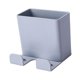 thumbnail image 2 of Soportes de control remoto Caja de almacenamiento de montaje en pared, para oficina Escuela Hogar Control remoto Teléfono Soporte de almacenamiento de gris Baoblaze Soporte para teléfono montado en la pared, 2 of 7