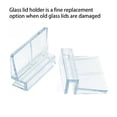 thumbnail image 1 of mmirethe Support de Couvercle en Verre pour Aquarium Acrylique Portable Remplacement Détachable Réutilisable Lavable Support Maison Clips 8MM, 1 of 6