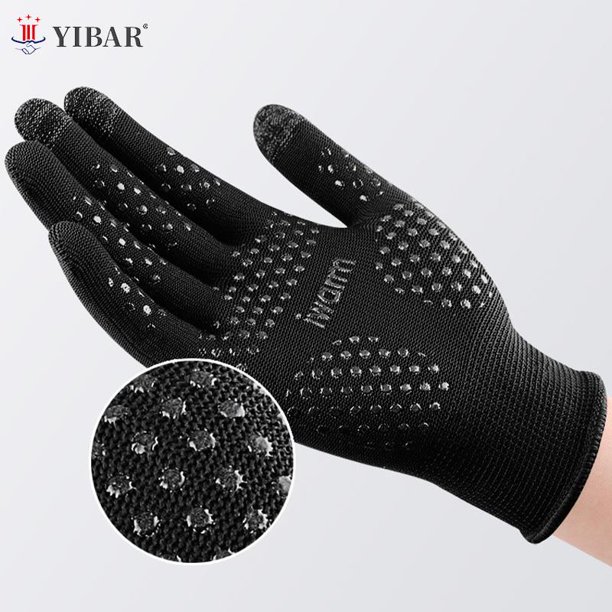 Riding Anti-slip Gloves For Motorcycle Cycling Sports Men Women Lightweight Thin Breathable Touchscreen Glove OudoorGray He Qiyong unisex
