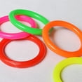 thumbnail image 4 of KAKOWELY 25 Pcs 4CM Inner Diameter Colorful Toss Circle Ring Throwing Rings Plastic Throwing Circle Rings Hollow Circle Rings (Random Color),1.97"X1.97"X0.28", 4 of 4