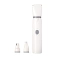 thumbnail image 3 of Pet Cat Dog Grooming Kits 3 in 1 Rechargeable Professional Low Noise Cordless Cat Dog Hair Trimmer Paw Trimmer for Other Pets White, 3 of 8