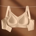 thumbnail image 5 of Antinious Womens Solid Wireless Side Support Supportive Active Bra, 5 of 5