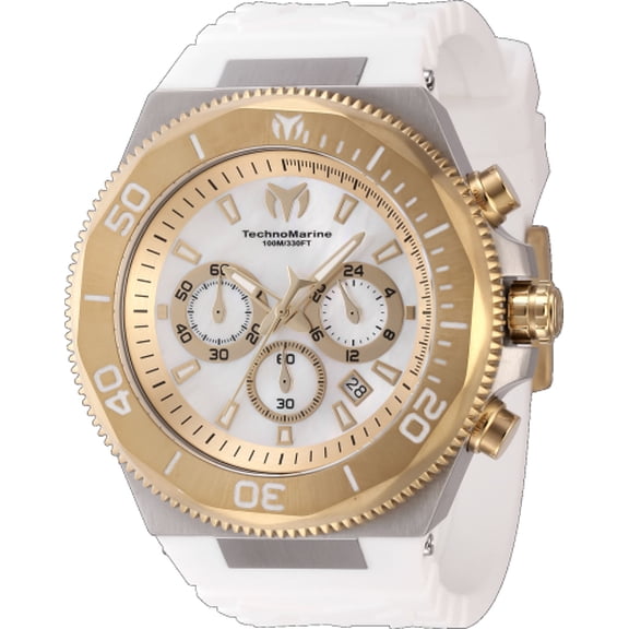 Technomarine Men's Manta White Dial Watch - TM-222077