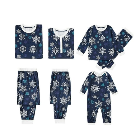 

TAIAOJING Baby Family Christmas Pajamas Matching Sets Toddler Kid Boy Girl Cartoon Romper Jumpsuit Family Clothes Pajamas