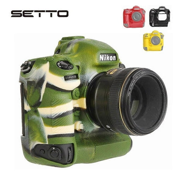 SETTO Soft D5 Silicone Rubber Camera Protective Body Case Skin For Nikon D5 DSLR Camera Bag Protector Cover