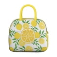 thumbnail image 2 of Fresh Lemon Lover Lunch Tote – Vintage Floral Design Insulated and Portable Cooler Bag for Daily Use, 2 of 6