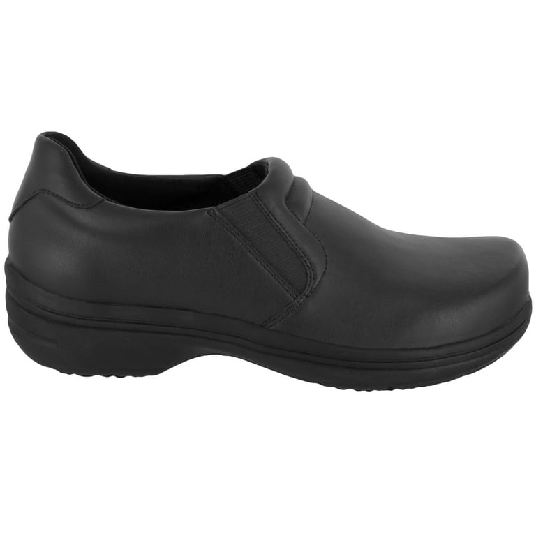 Easy Works by Easy Street Bind Women s Slip Resistant Clog Work Shoe Walmart