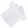 thumbnail image 4 of FELTECHELECTR Camisa de uniforme escolar de manga corta, blanca, estilo japonés, para niñas (talla 1), 4 of 6