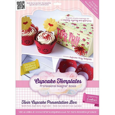 crafter's companion twin cupcake presentation box template - walmart crafter's companion twin cupcake presentation box template - walmart, Walmart Template Presentation, Presentation templates