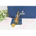 thumbnail image 3 of Violín Miniatura Crystal Delight de Mascot con Baño de Oro 24K, 3 of 3