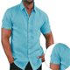 thumbnail image 3 of Txlixc Camisas casuales para hombres Txlixc moda, 3 of 4