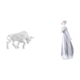 thumbnail image 1 of Estatua de toro,Estatua de toro,figura decorativa para escritorio,Figura de escritorio,Estatua de niña linda para escritorio,adorno nórdico moderno,Figura de niña en la, 1 of 8