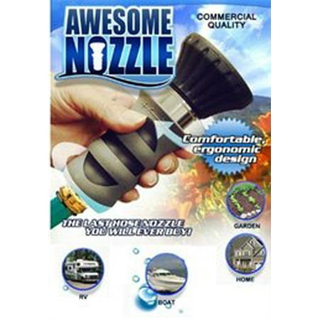 The Awesome Nozzle Commercial Quality Hose Nozzle (Best Quality Watering Wand)