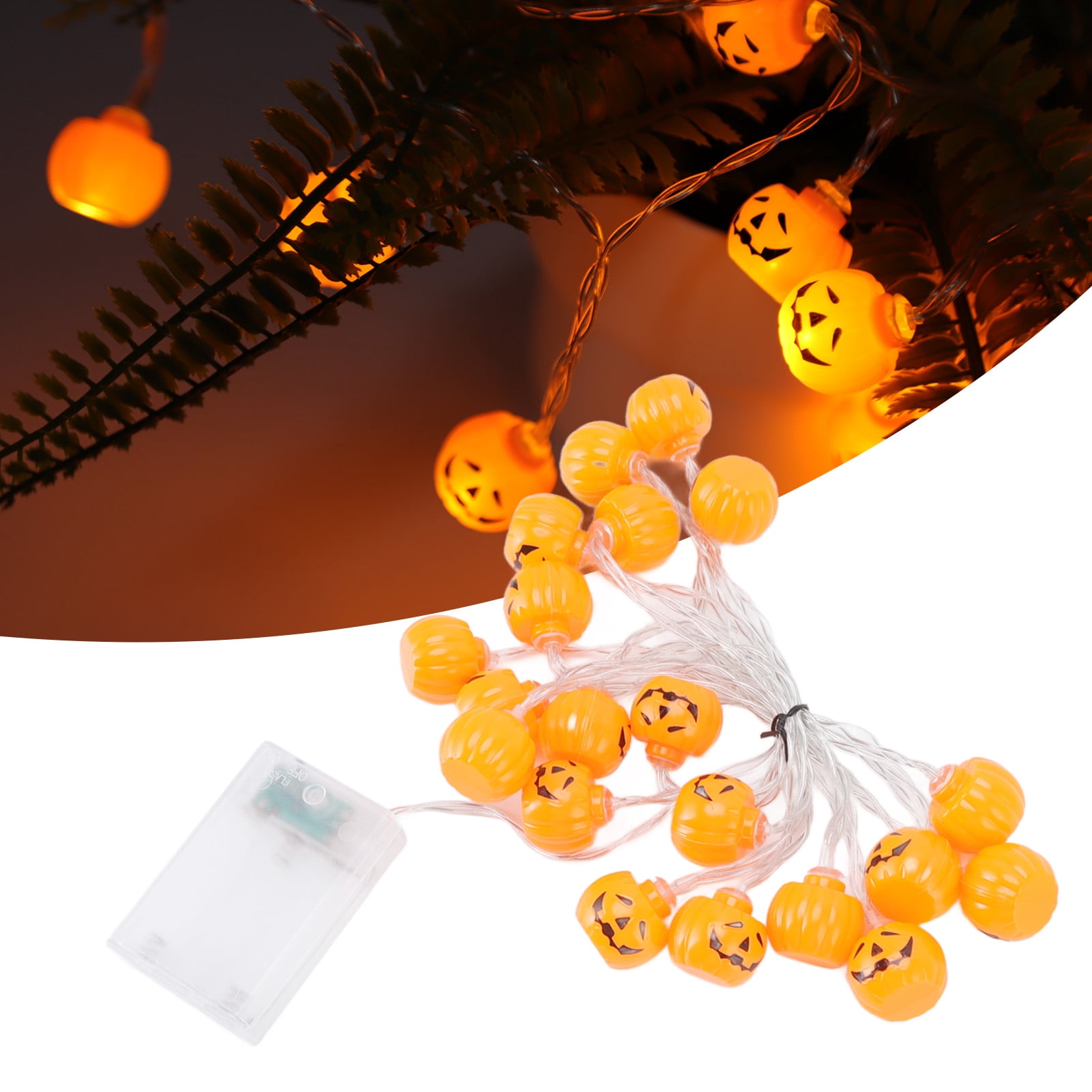 Guirlande Lumineuse Micro LED à 20 Citrouilles