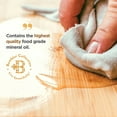 thumbnail image 6 of Mineral Oil - Food Grade Mineral Oil for Wood Cutting Board, Cutting Board Oil for Wood and Bamboo, Butcher Block Oil and Wood Conditioner for Kitchen Utensils and Countertops, 12oz, 6 of 14