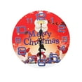 thumbnail image 2 of LSLJS Clocks, 12 Inch Retro Creative Frameless Christmas Day Special Wall Clock, Christmas Decorations, 2 of 3