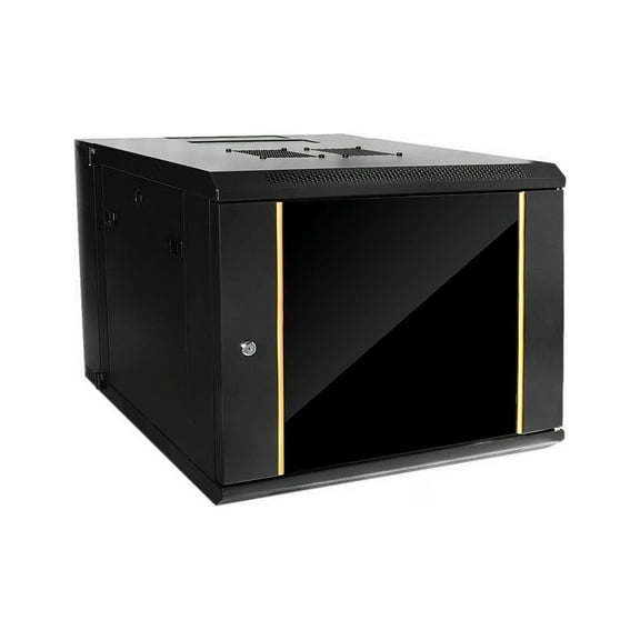iStarUSA WMZ955-SFH40 9U 550mm Depth Swing-out Wallmount Server Cabinet with 2U Supporting Tray