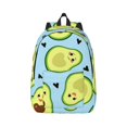 thumbnail image 2 of Sigee Avocado and Hearts for Canvas Large Capacity Laptop Backpack for Men and Women, Travel Backpack, 2 of 8