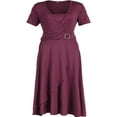 thumbnail image 3 of Womens V Neck Long Dress Formal Cocktail Party Evening Plus Size, 3 of 4