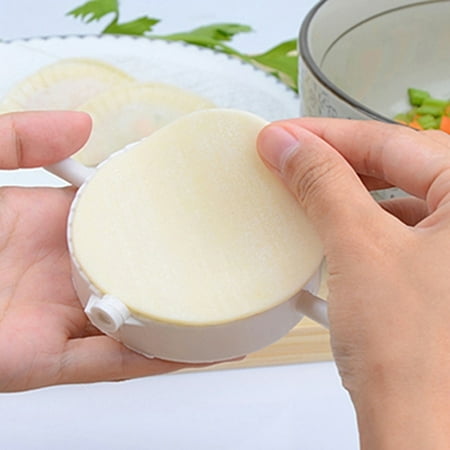 

Washranp 3Pcs Dumpling Mold for Kitchen Dumpling Clamp Labor-saving Wear Resistant 3 Sizes Good Toughness for Kitchen