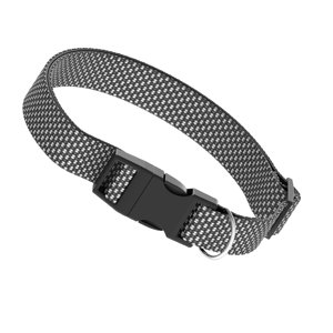 Vibrant Life Padded Dog Collar, Large, Gray