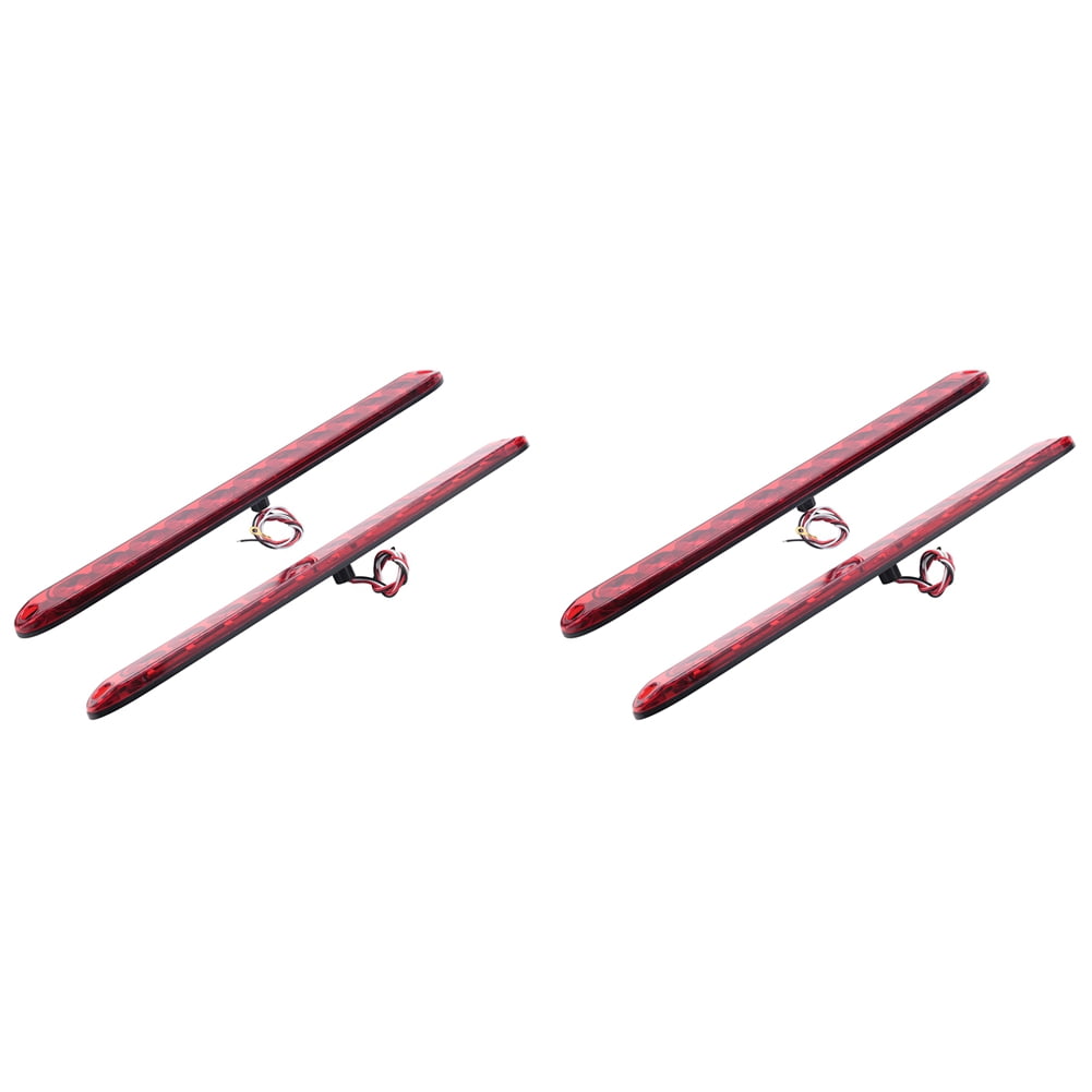 ECCPP 4-Pack Red 11-LED Trailer Tail Light - Stop/Turn/Brake & Side Marker
