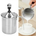 thumbnail image 1 of Herramienta Para Hacer Espuma De Leche, Espumador De Leche Manual De Acero Inoxidable Inofensivo Resistente Al Calor Para Tienda De Postres, 1 of 7