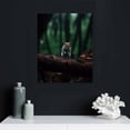 thumbnail image 4 of JRXY  Framed Canvas Wall Art Squirrel Animals Fun Living Room Multicolor Photography Rustic Squirrel  16x20 in, 4 of 4
