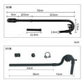 thumbnail image 4 of Aquarium Water Inlet Outlet Tube Kit Fish Tank Water Pipe Fittings Aquarium Canister Filter Inflow Outflow Kit Accessories For Fish Tank, 4 of 9