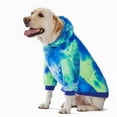 thumbnail image 2 of WBQ Dog Tie-dye Hoodie Dog Fleece Hooded Sweaters, Long Sleeve Dog Pullover Hoodie Warm Dog Winter Coat for Small Medium and Large Dogs S-6XL, 2 of 8