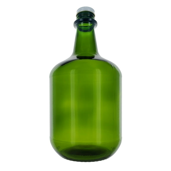 3L Jug Champagne Green - Single Bottle with White Metal Cap