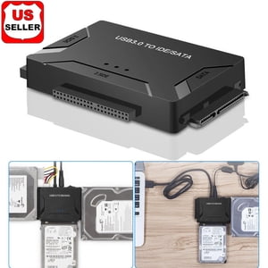USB 3.0 à IDE & SATA Convertisseur Kit d'adaptateur externe de disque dur 2,5"/3.5" Câble