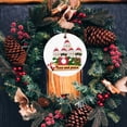 thumbnail image 1 of Fiudx Liquidación navideña 10 adornos navideños 2020 de Papá Noel con mascarilla para decorar el árbol de Navidad, 1 of 3
