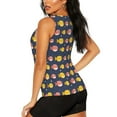 thumbnail image 3 of Vsdgher Débardeur Imprimé Poisson Mignon pour Femmes, Séchage Rapide, Sport, Course, TG, 3 of 7