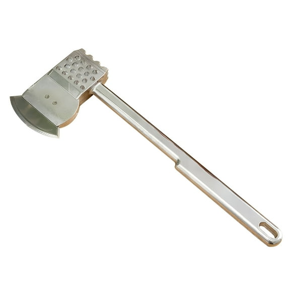 FACEGA 2 In 1 Meat Tenderizer Hammer&Axe,Lightweight Double-Purpose Handheld Hammer For Tenderizing Meat,Kitchen Meat Tenderizer Mallet Hammer,Stainless Steel Meat Tenderizer Tool
