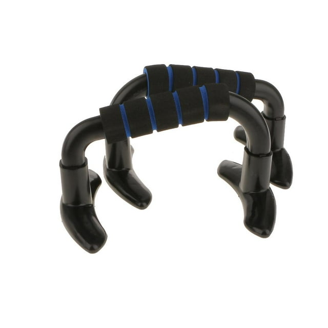 Barras de Empuje DYNWAVEMX Pushup Bar Equipo de Fuerza para Ejercicios de Pecho de Brazos Fitness Gimnasio en hogar Azul