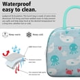 thumbnail image 3 of Lunch Bag Lunch Box for Women Reusable Insulated Lunch Bags,Water-Resistant Cute Narwhal Octopus Baby Crab Cooler Lunch Tote Bag, Large Capacity for Work Travel Picnic, 3 of 6
