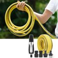 thumbnail image 3 of Pipe Gold Car Wash Water Household Tools Set, High Powerful Artifact Nozzle Hose Pressurized Water Flowers High Pressure Hose Nozzle Border Gardening Tools Long Water Pipe 3m, 3 of 9
