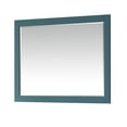 thumbnail image 2 of Altair 48" Rectangular Bathroom Wood Framed Wall Mirror in Royal Green, 2 of 9