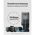 thumbnail image 4 of eufy Robot Vacuum 3-in-1 E20,Self Emptying Up to 10 Weeks, 4 of 6