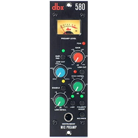 dbx 500 Series 580 Mic Preamp (Best 500 Series Preamp)