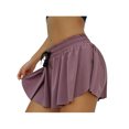 thumbnail image 1 of Jupe-short de Sport pour Femmes, Jupe Taille Haute Unie avec Short Intégré, 1 of 3