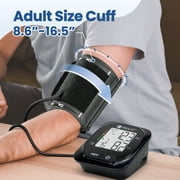 LotFancy Blood Pressure Monitor, Automatic Digital BP Machine w/Large Cuff for Upper Arm 8.6-16.5 in