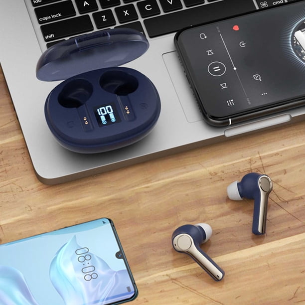 Auriculares Bluetooth, Auriculares inalámbricos, Auriculares Bluetooth, Auriculares Bluetooth inalámbricos, Auriculares estéreo para juegos de deportes electrónicos, Auriculares Bluetooth estéreo con